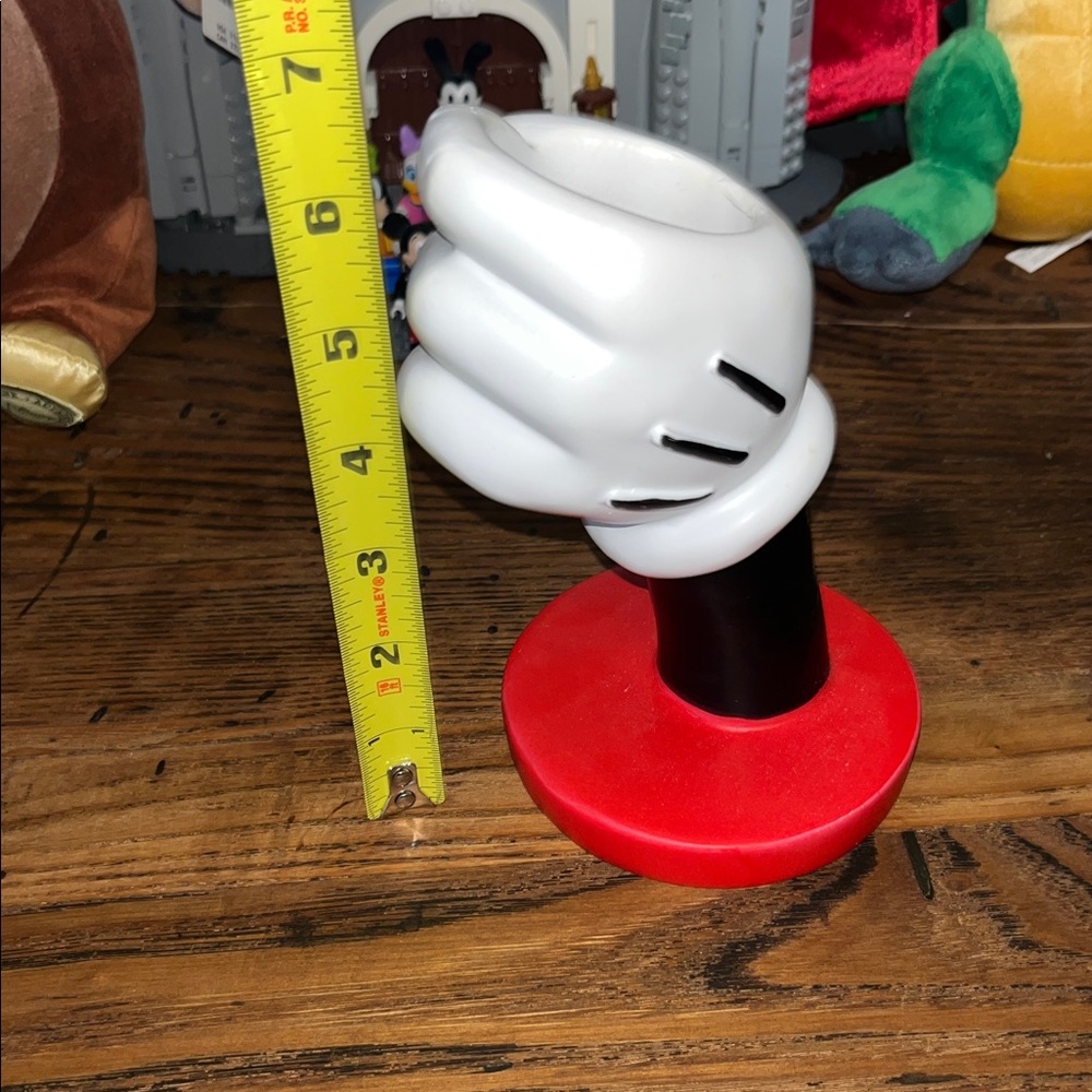 Disney Mickey Mouse Resin Hand Vase Pencil Brush Holder - Picture 4 of 5